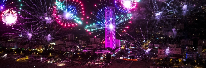 Successo per la Notte Rosa “Italian Passion” Tutta la Riviera in festa con oltre 2 milioni di ospiti