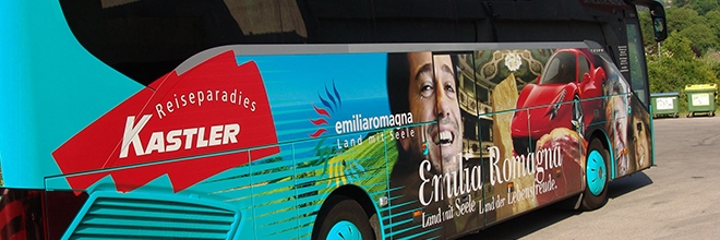 In Emilia Romagna 20 bus operator da 15 paesi. Workshop a Bologna e tre eductour in regione