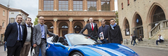 La stampa mondiale prova la nuova Ferrari 488 Spider Palcoscenico tutto romagnolo per il test drive