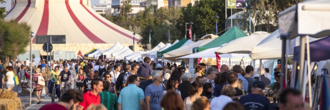 Rimini, giornalisti e blogger mondiali per “Al Mèni”: il circo-mercato di sapori e di cibi fatti col cuore