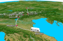 L’Emilia Romagna protagonista sulla tv tedesca: le immagini di Rimini aprono il TG meteo di SAT1