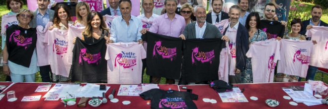 IL 5 LUGLIO TORNA IN TUTTA LA ROMAGNA  e nel nord delle MARCHE LA NOTTE ROSA 2019