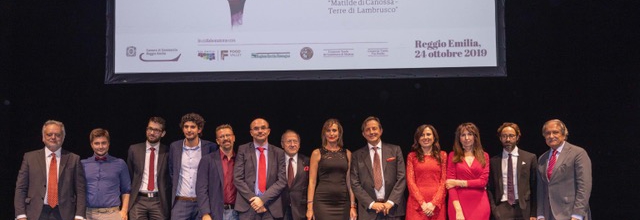 Premiati i 9 migliori Lambruschi del 2019 a Reggio Emilia Con i Lambrusco Awards, finale del concorso Matilde di Canossa