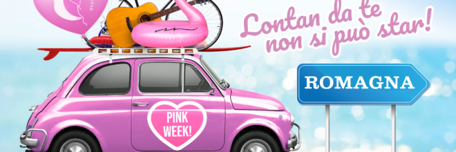 Pink Week 2020: dal 3 al 9 agosto la Romagna si colora di rosa: una settimana di eventi “diffusi” e slow per divertirsi in totale sicurezza