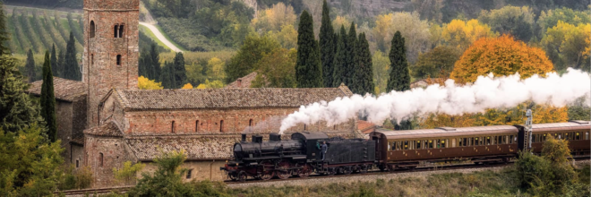 In viaggio col Sommo, parte il Treno di Dante: da Firenze a Ravenna lungo la linea faentina, con fermate nei borghi che hanno ispirato il Poeta