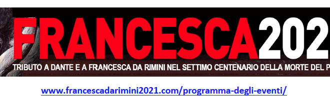 RIPARTONO CON RINNOVATO ENTUSIASMO GLI EVENTI DI FRANCESCA2021