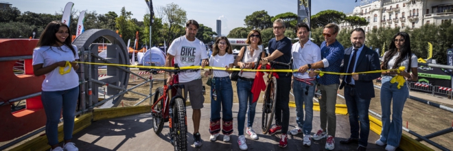 Fotonotizia, Rimini, venerdì 10 settembre 2021: inaugurazione Italian Bike Festival, Rimini, 10 – 12 settembre