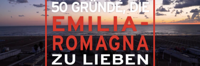 “50 motivi per amare l’Emilia-Romagna”: la Tv tedesca RBB  Racconta in prime time il meglio della Regione a 1 milione di spettatori