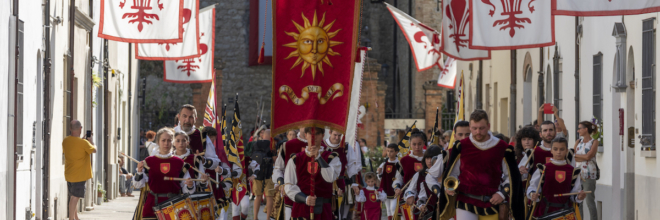 Le feste storiche di fine estate lungo la Via Emilia: Fra cavalieri, donzelle, giullari ed enogastronomia