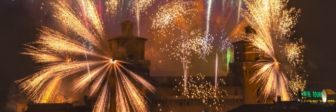 A tu per tu con Guercino e Ariosto, navigando sul Po, con le ciaspole al chiar di luna, tra laser show e “incendi“ al castello: Capodanno alternativo  in Emilia-Romagna
