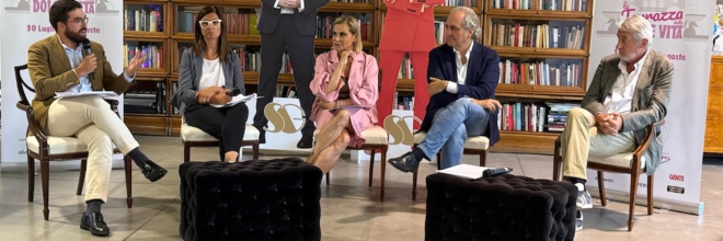 Al Grand Hotel di Rimini si parla di…rinascita Torna la “La Terrazza della Dolce Vita” di Simona Ventura e Giovanni Terzi