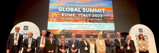 Fotonotizia: L’Emilia-Romagna al 25° World Travel & Tourism Council di Roma guarda al futuro del suo turismo